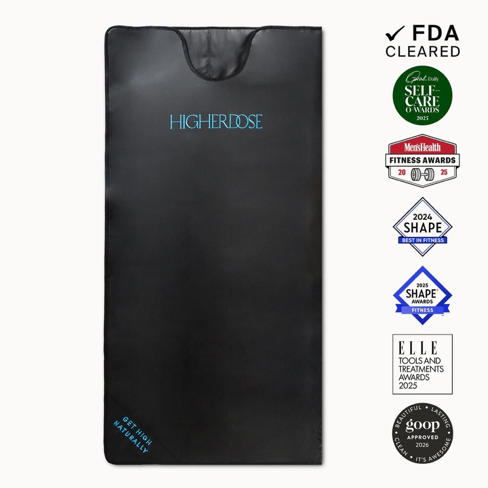 HigherDose Black Infrared Sauna Blanket